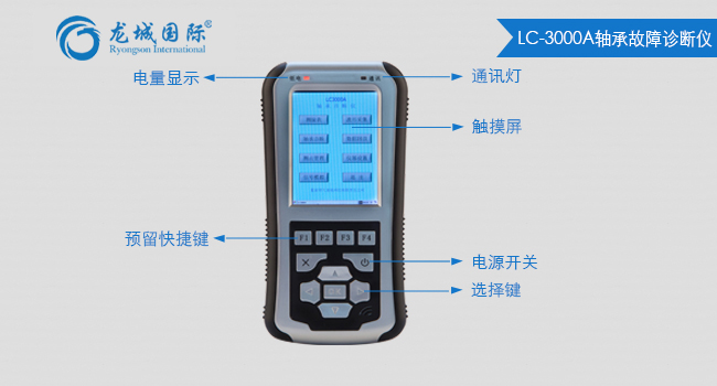 LC3000A軸承故障診斷儀展示